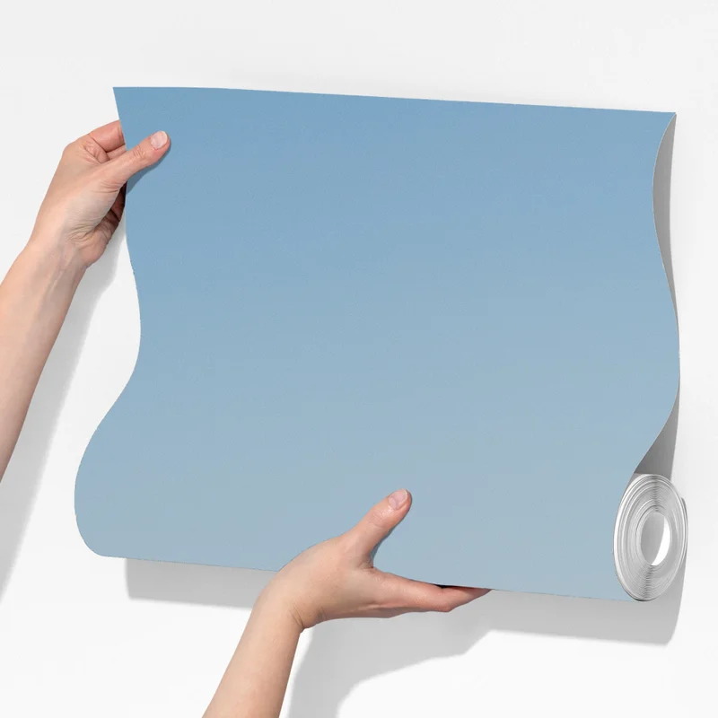 Fototapete luftige wolkenlandschaft im soften blau Fototapete luftige wolkenlandschaft im soften blau