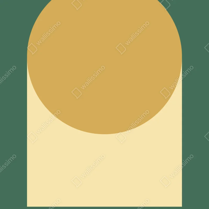 Laptop-Aufkleber goldene sonne über geometrischem block Laptop-Aufkleber goldene sonne über geometrischem block