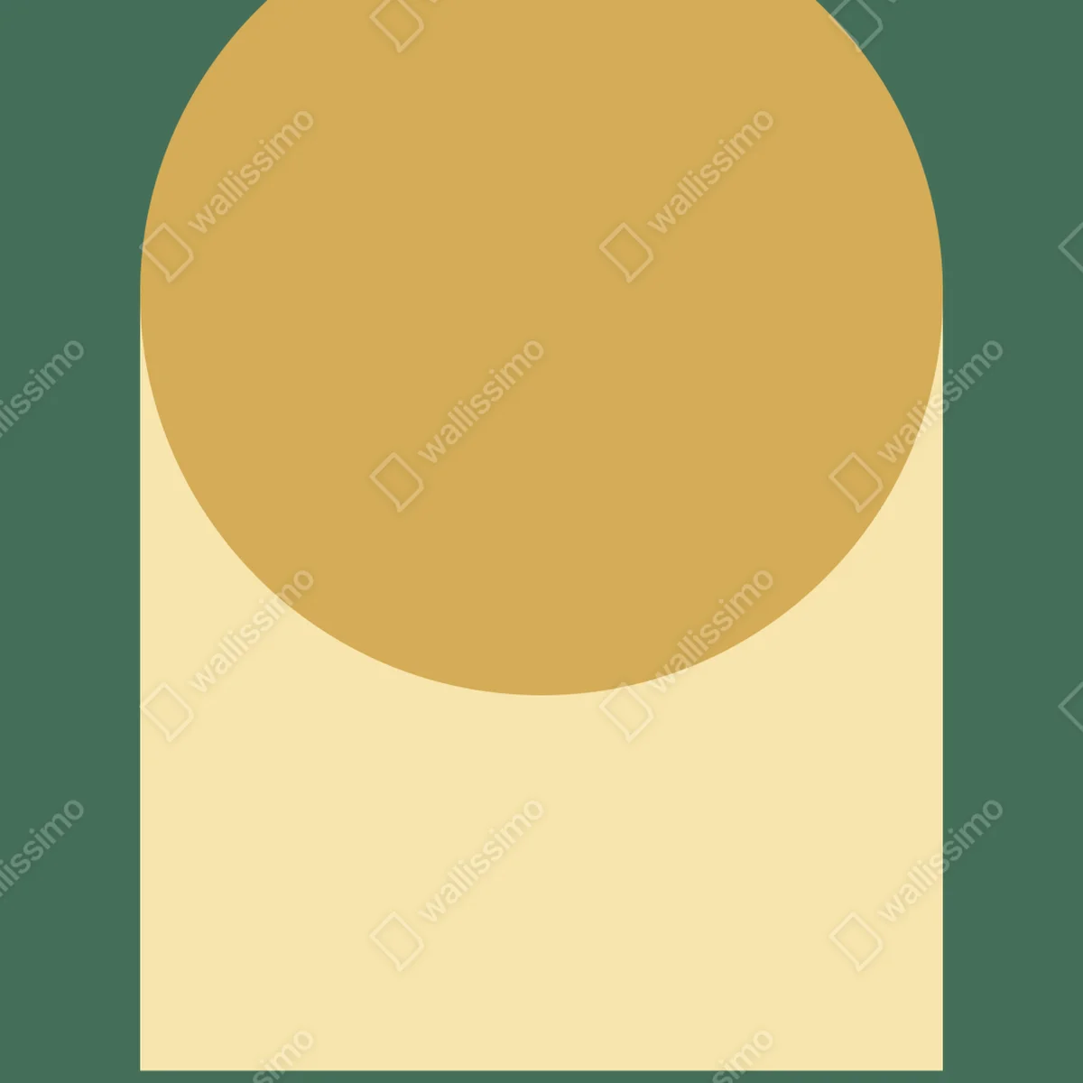 Laptop-Aufkleber goldene sonne über geometrischem block Laptop-Aufkleber goldene sonne über geometrischem block