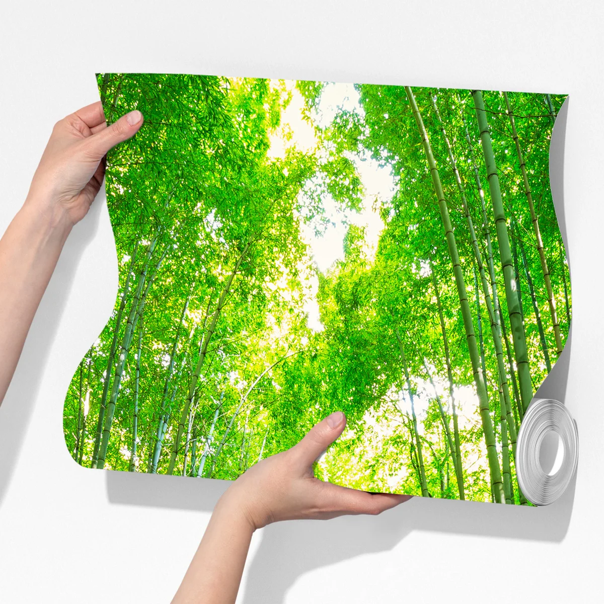 Fototapete ruhiger bambusweg in Kyoto Fototapete ruhiger bambusweg in Kyoto