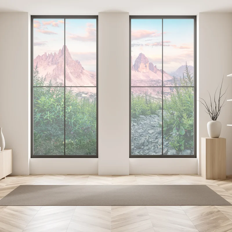 Fensteraufkleber sonnenuntergang bei Tre Cime di Lavaredo Fensteraufkleber sonnenuntergang bei Tre Cime di Lavaredo