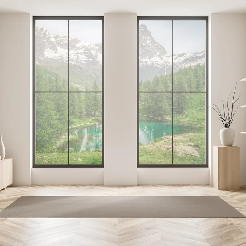 Fensteraufkleber blauer see bei Cervinia Fensteraufkleber blauer see bei Cervinia