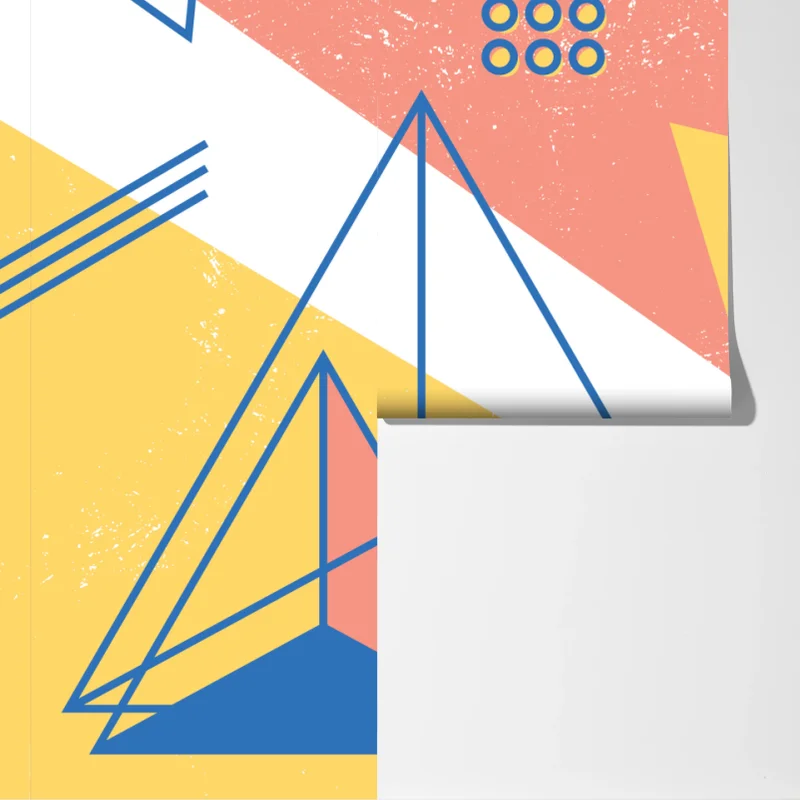 Fototapeta pastelowa kompozycja geometryczna Fototapeta pastelowa kompozycja geometryczna