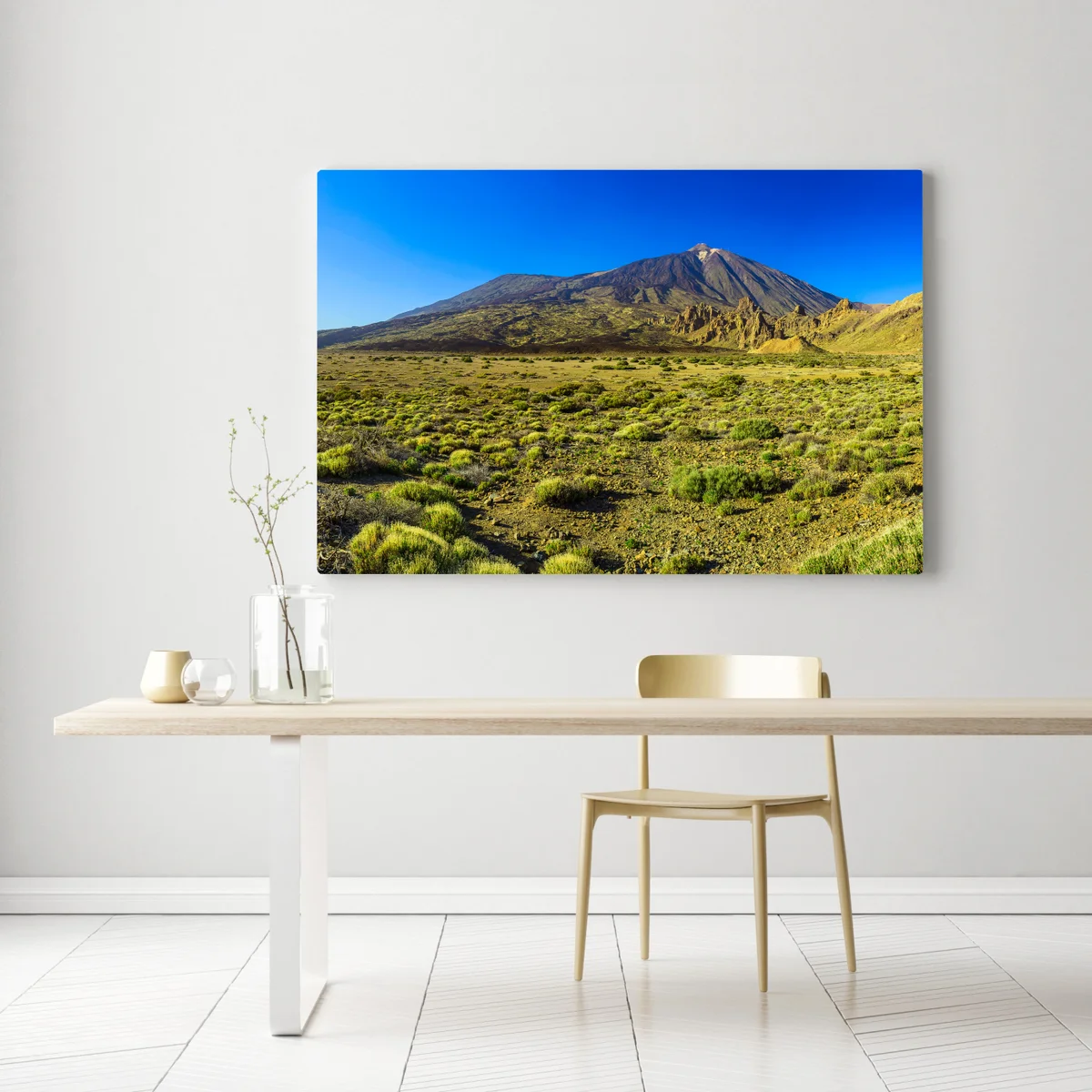 Leinwandbild panorama Teide auf Teneriffa Leinwandbild panorama Teide auf Teneriffa