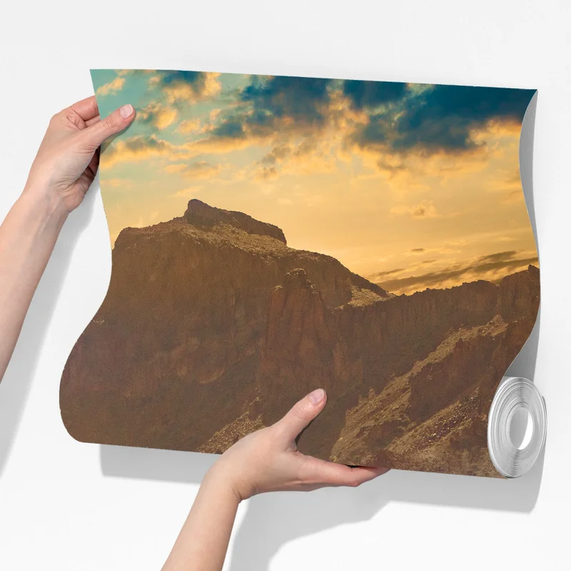 Fototapeta droga w góry na Teneryfie Fototapeta droga w góry na Teneryfie