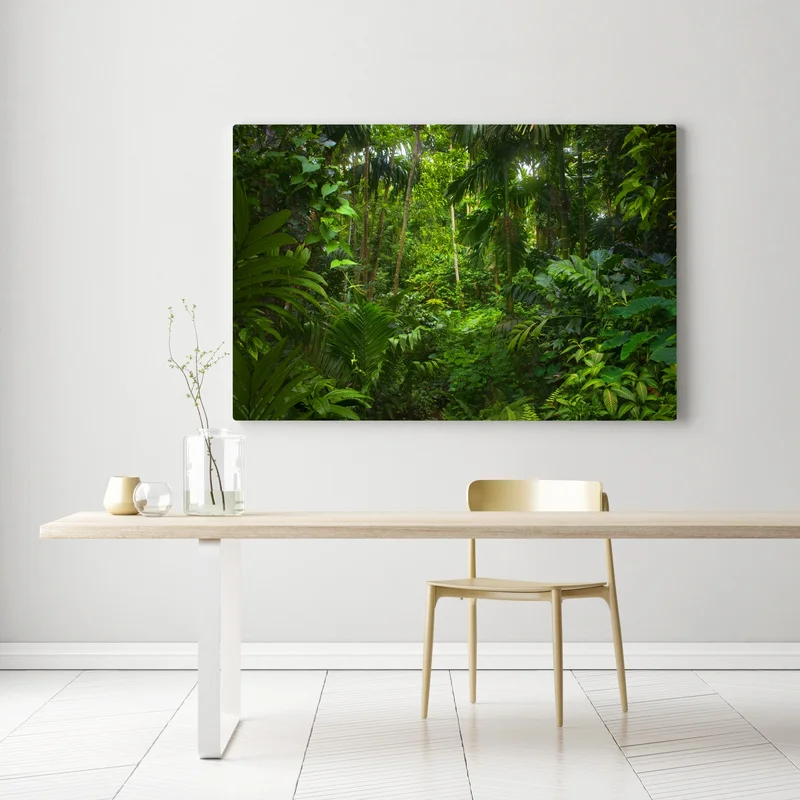 Leinwandbild üppiger tropischer dschungel Leinwandbild üppiger tropischer dschungel