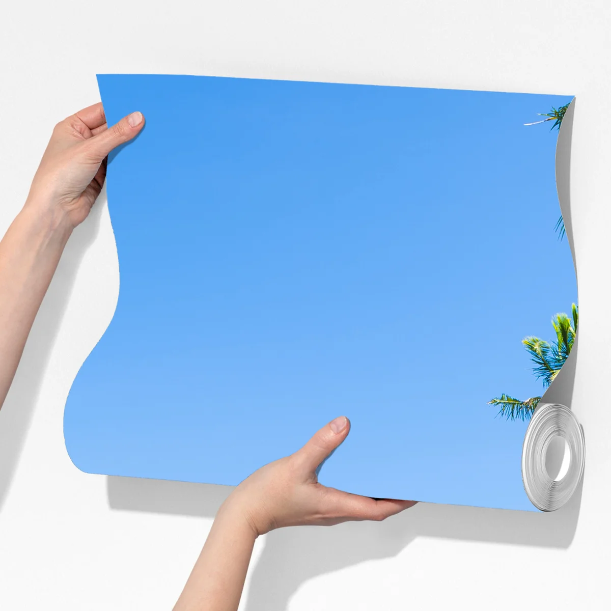 Fototapeta tropikalna plaża z palmami Fototapeta tropikalna plaża z palmami