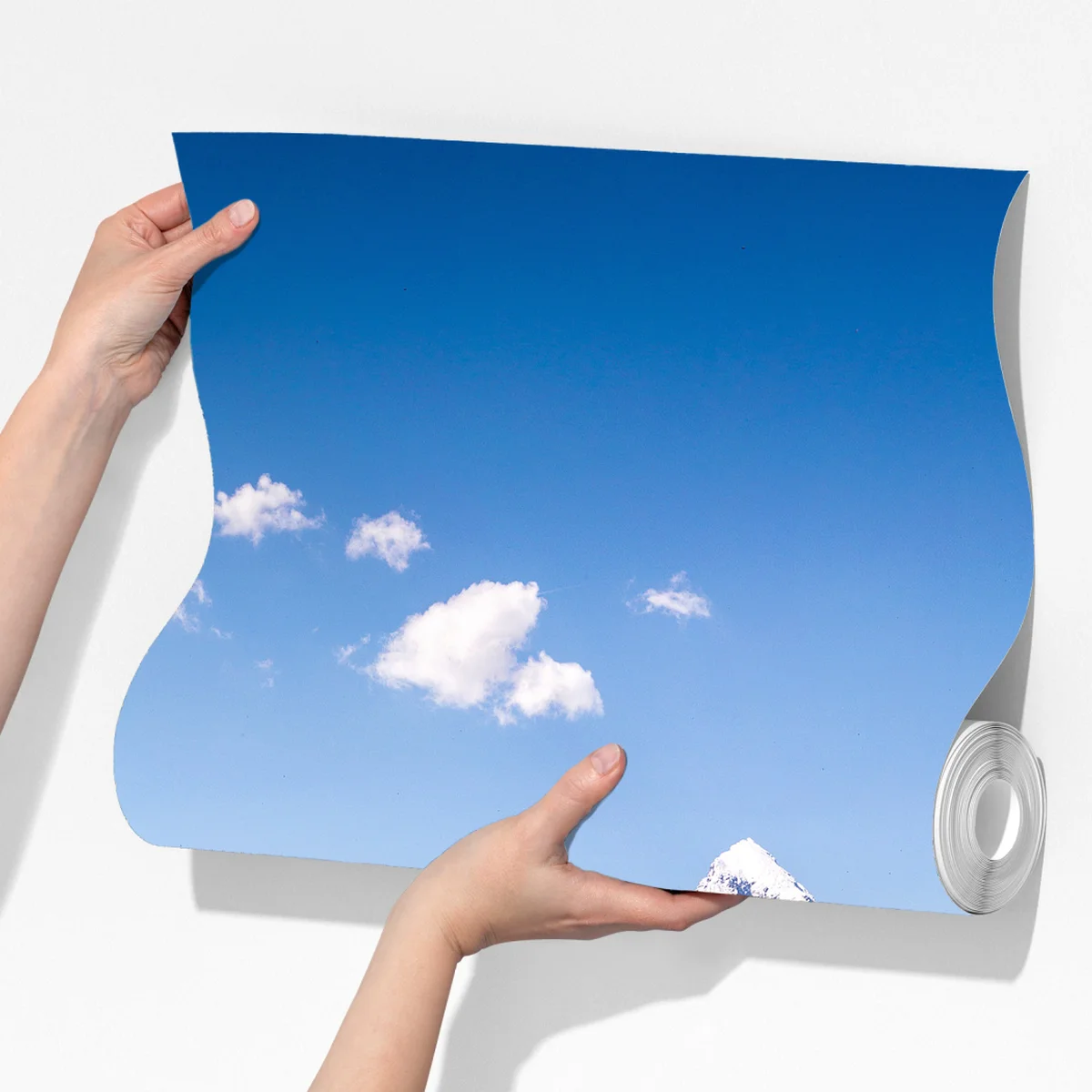 Fototapete alpenpanorama mit spiegelung im see Fototapete alpenpanorama mit spiegelung im see