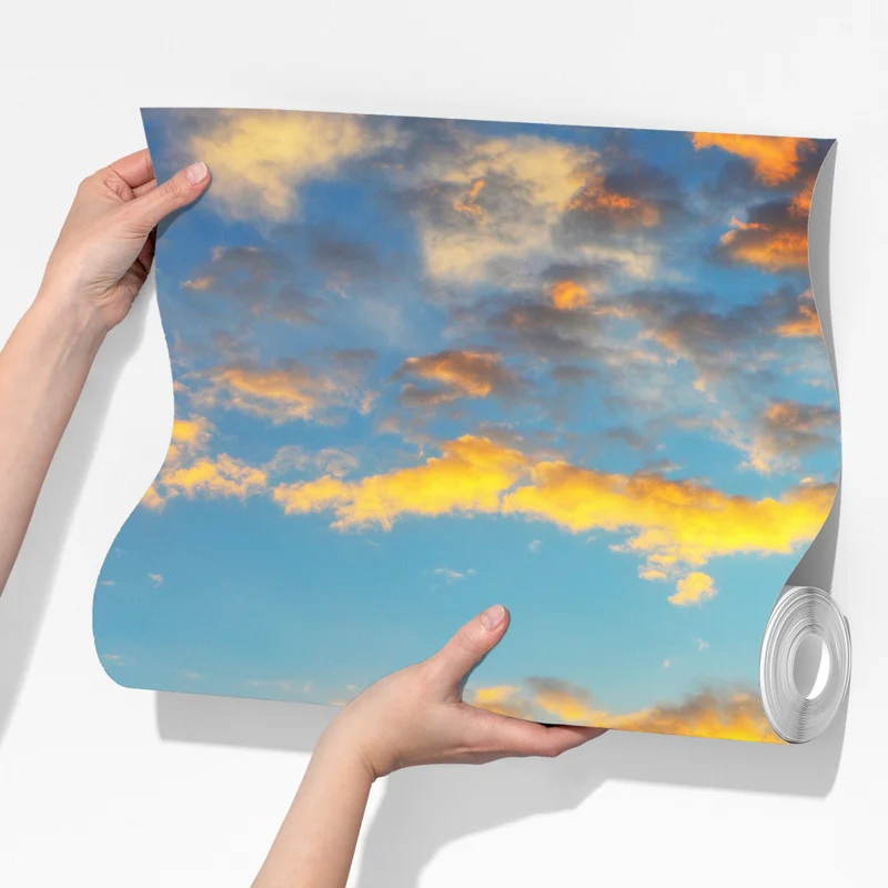 Fototapeta Szanghaj panorama miasta o zachodzie słońca Fototapeta Szanghaj panorama miasta o zachodzie słońca