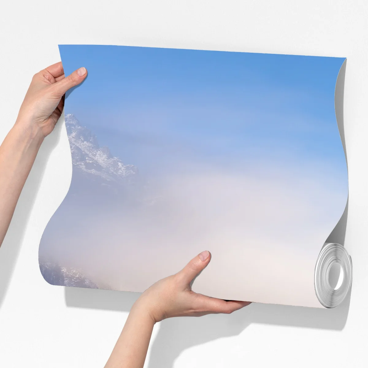 Fototapete winterlicher sonnenaufgang in der Hohen Tatra Fototapete winterlicher sonnenaufgang in der Hohen Tatra