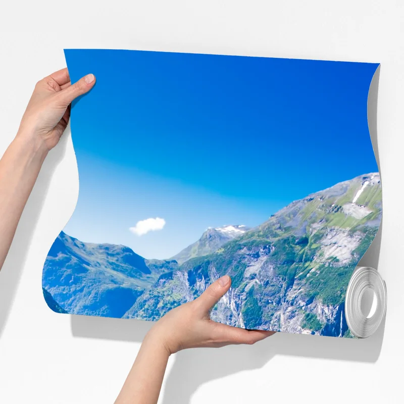 Fototapete Geirangerfjord bergpanorama Fototapete Geirangerfjord bergpanorama