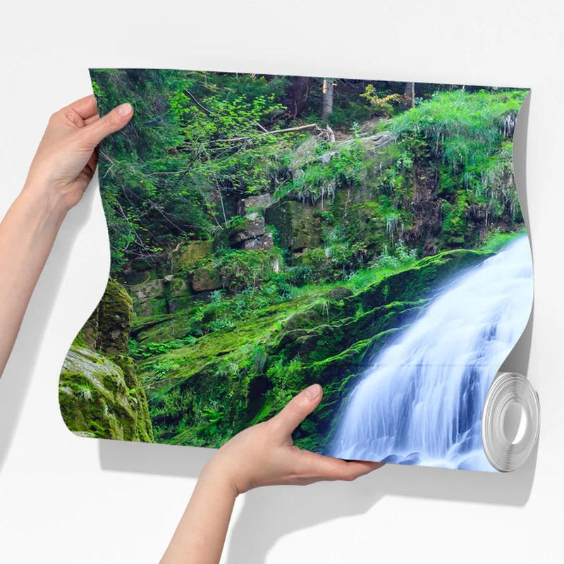 Fototapete wasserfall Kamienczyk im Riesengebirge Fototapete wasserfall Kamienczyk im Riesengebirge