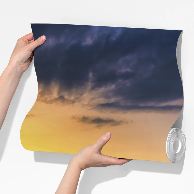 Fototapete goldener sonnenuntergang am see mit steg Fototapete goldener sonnenuntergang am see mit steg