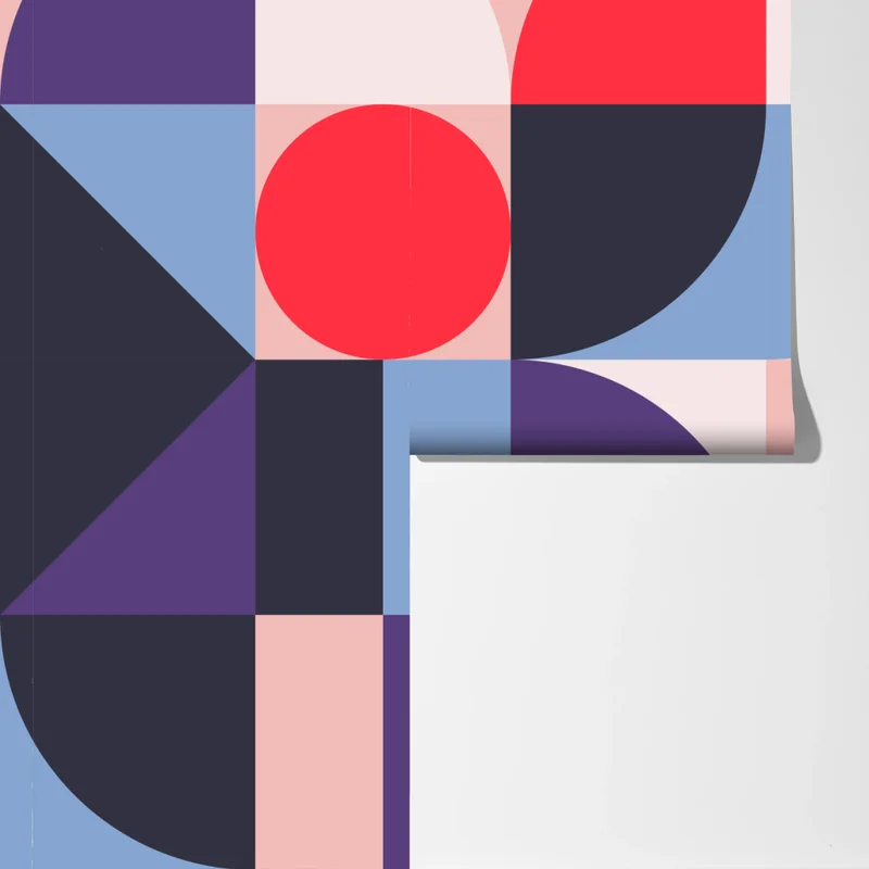 Fototapeta geometryczna pastelowa kompozycja Fototapeta geometryczna pastelowa kompozycja