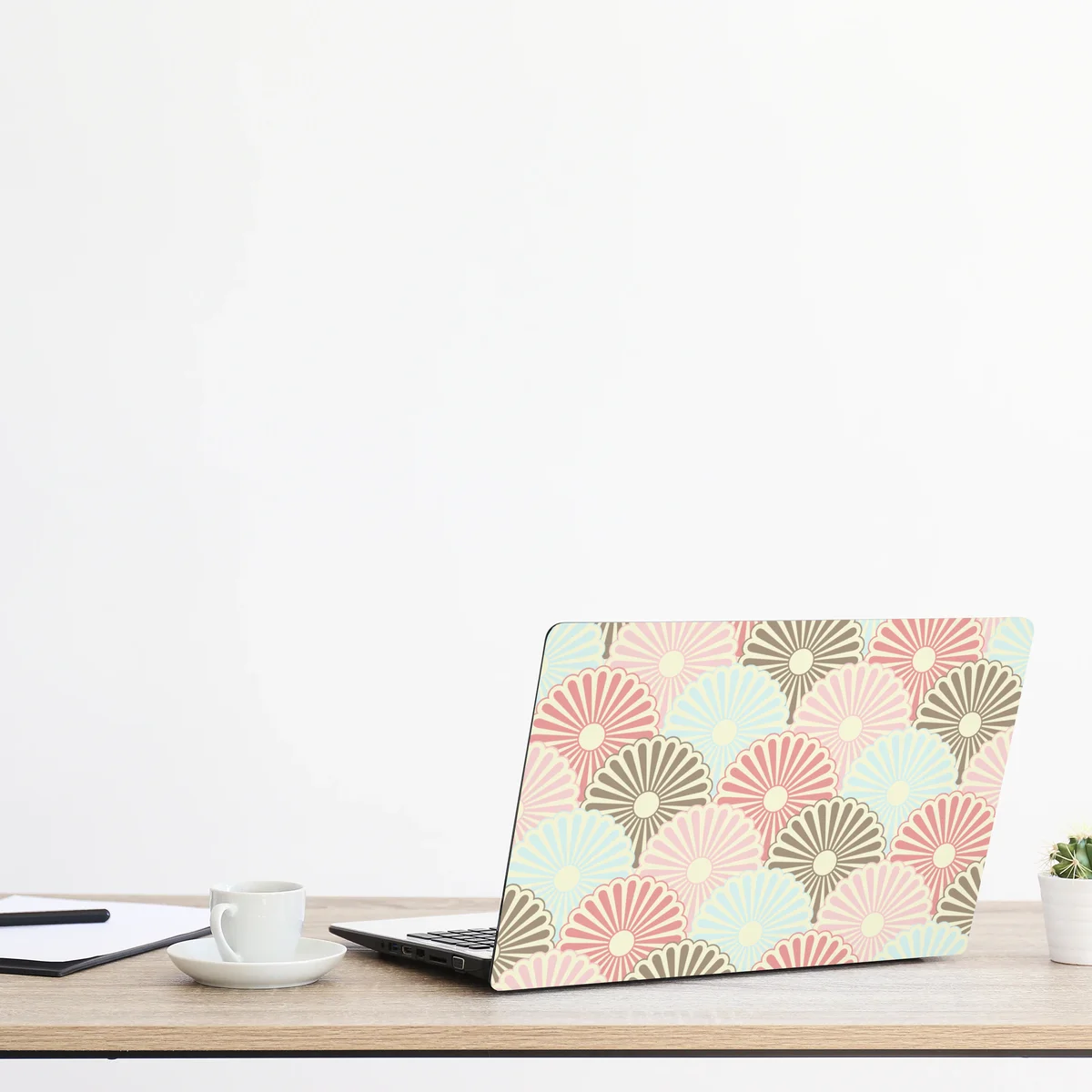 Laptop-Aufkleber pastelliges muschelmuster Laptop-Aufkleber pastelliges muschelmuster