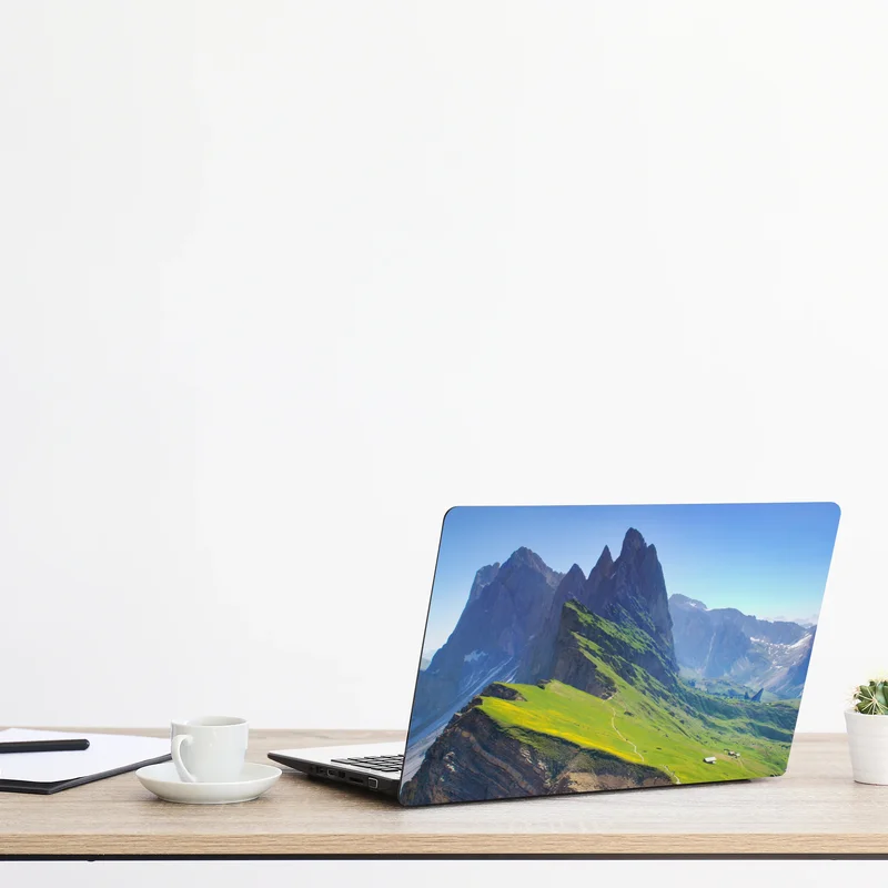 Naklejka na laptopa majestatyczne Seceda w Dolomitach