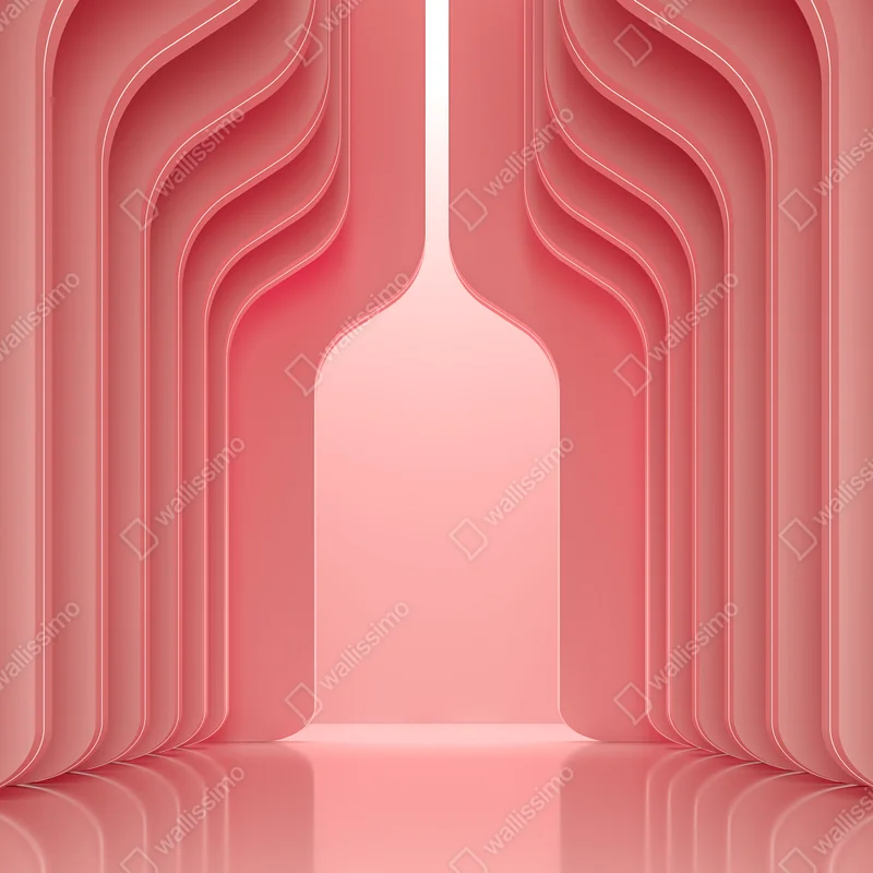 Tischaufkleber und Schreibtischaufkleber zeitgenössisches korallenrosa architekturmotiv Tischaufkleber und Schreibtischaufkleber zeitgenössisches korallenrosa architekturmotiv