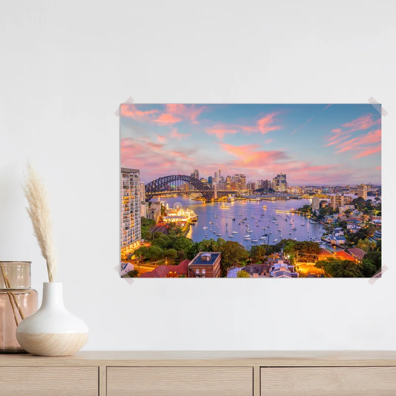 Poster sonnenuntergang über Sydney Poster sonnenuntergang über Sydney