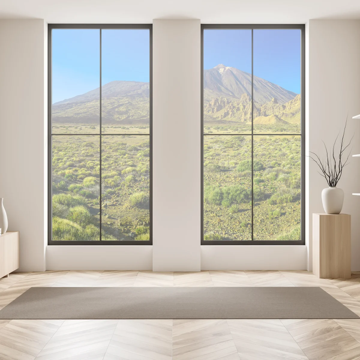 Fensteraufkleber panorama Teide auf Teneriffa Fensteraufkleber panorama Teide auf Teneriffa