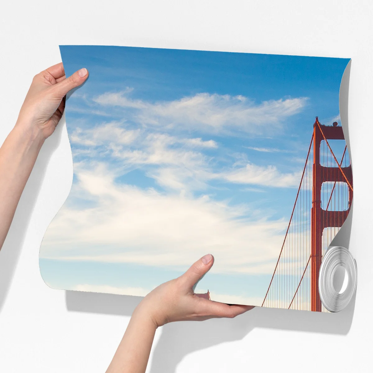 Fototapeta Golden Gate o zachodzie słońca Fototapeta Golden Gate o zachodzie słońca