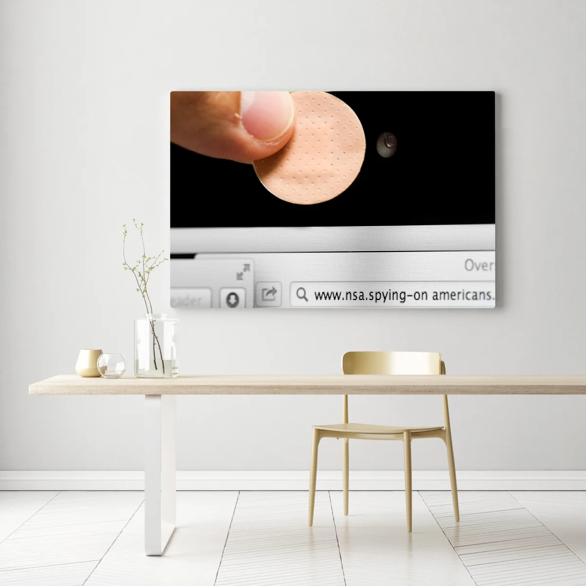 Leinwandbild Abdeckung einer Webcam • Leinwandbilder bei Wallnifity® Leinwandbild Abdeckung einer Webcam • Leinwandbilder bei Wallnifity®