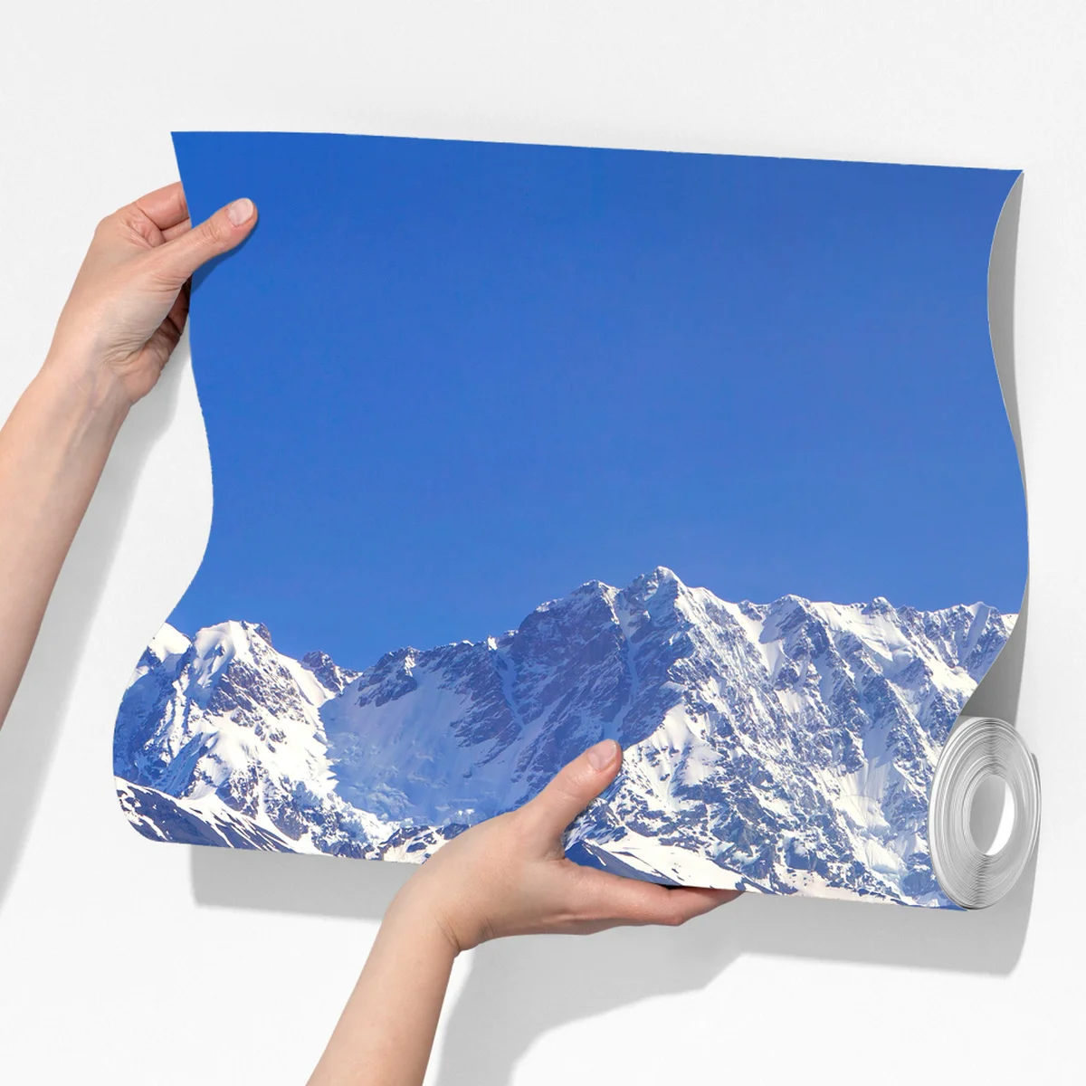 Fototapeta majestatyczny widok na Shkhara z Ushguli Fototapeta majestatyczny widok na Shkhara z Ushguli