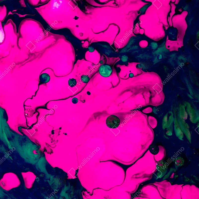 Kühlschrankaufkleber neonpink flüssige abstraktion Kühlschrankaufkleber neonpink flüssige abstraktion