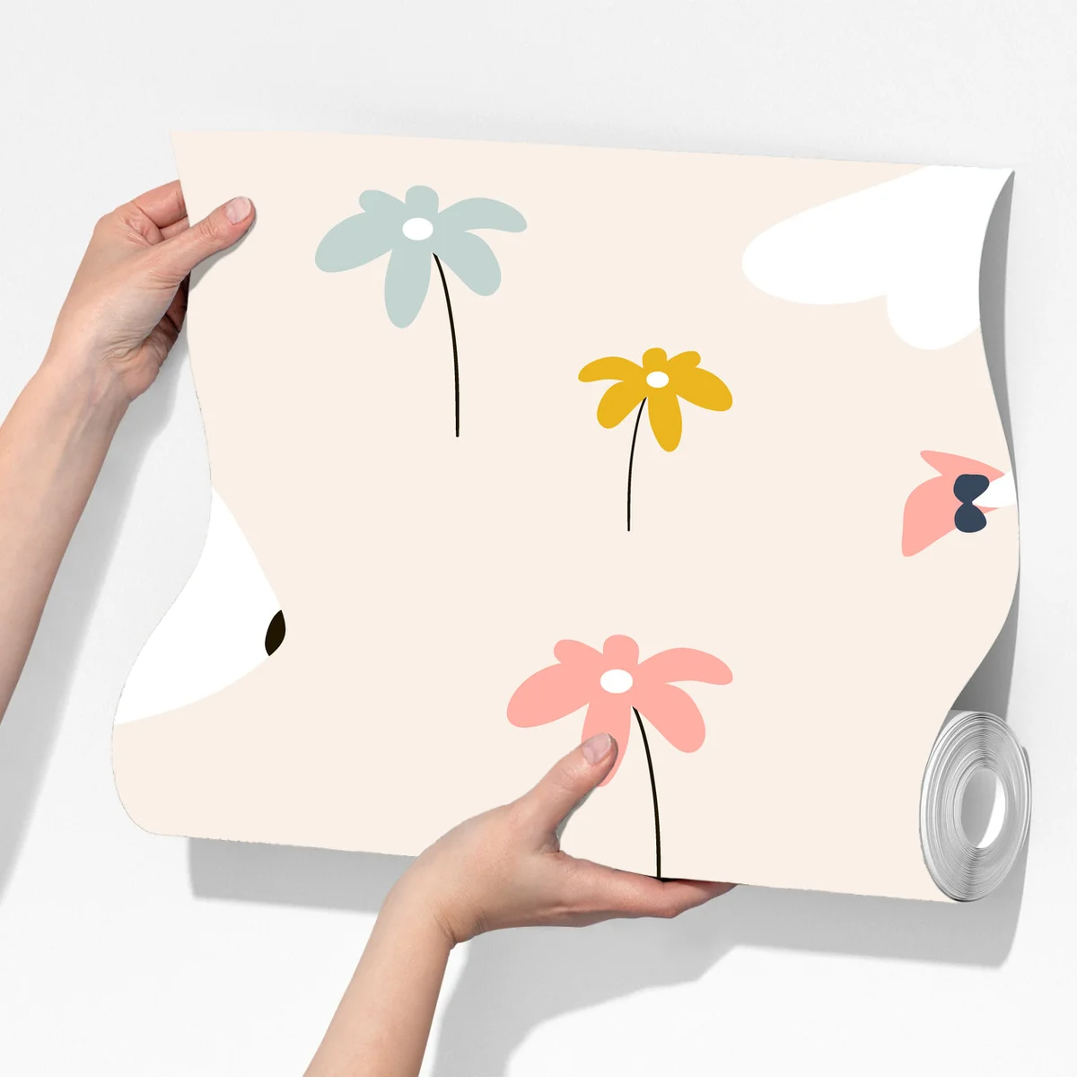 Fototapete muster mit hasenprinzessin Fototapete muster mit hasenprinzessin