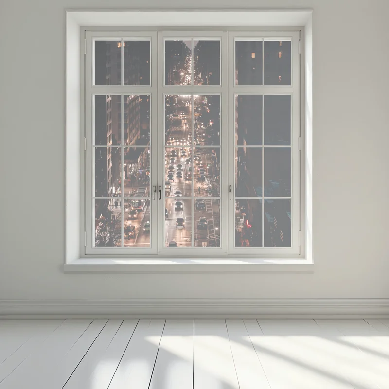 Fensteraufkleber Manhattan nächtliche avenue