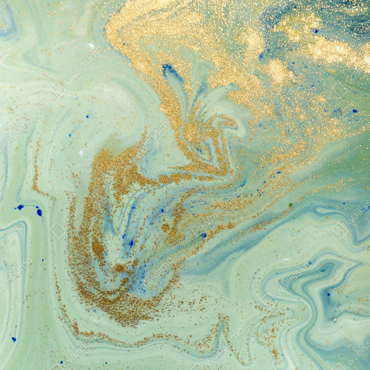 Schrankaufkleber türkiser marmor mit goldenen akzenten Schrankaufkleber türkiser marmor mit goldenen akzenten