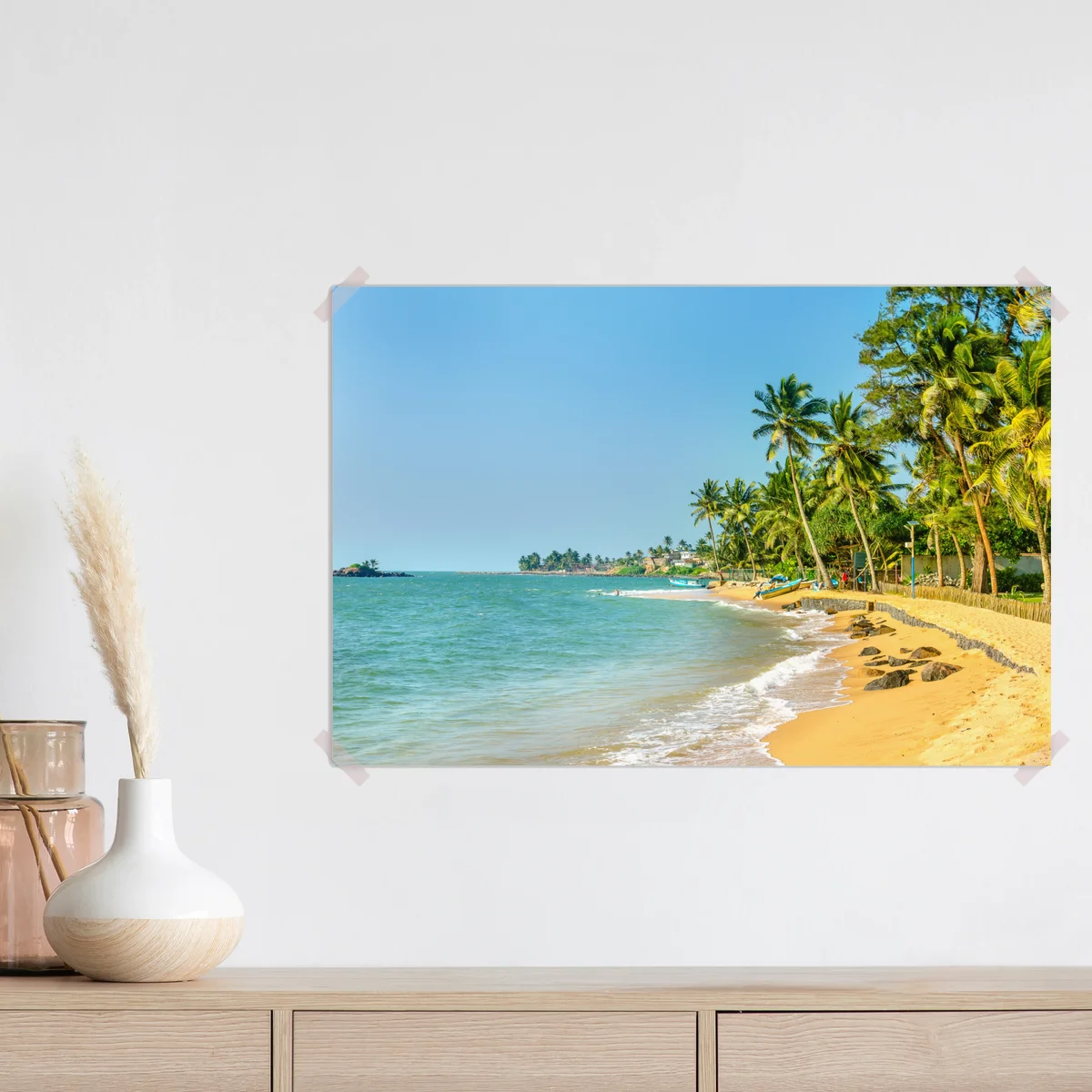 Poster tropischer palmenstrand Poster tropischer palmenstrand