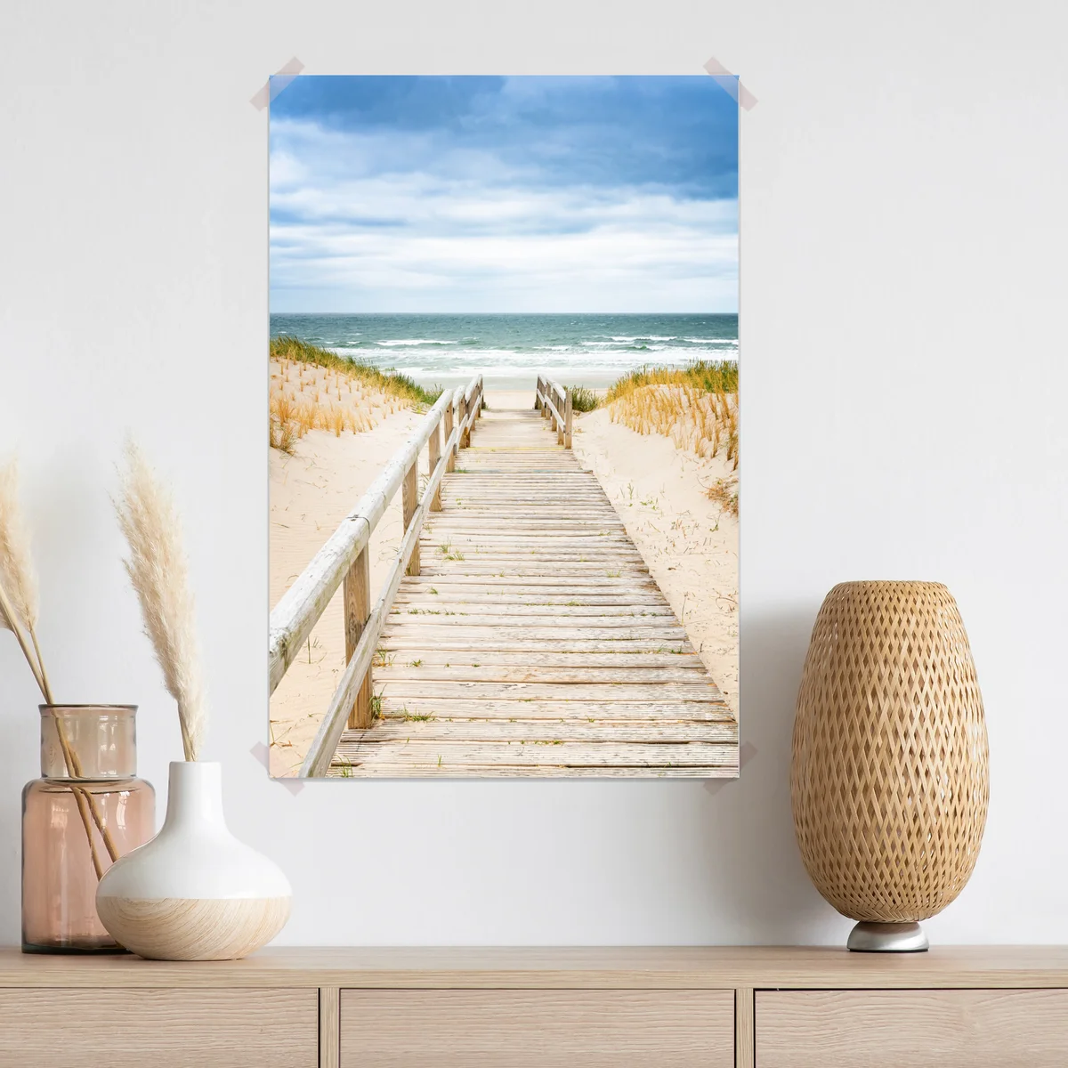Poster holzsteg zum meer, Sylt Poster holzsteg zum meer, Sylt