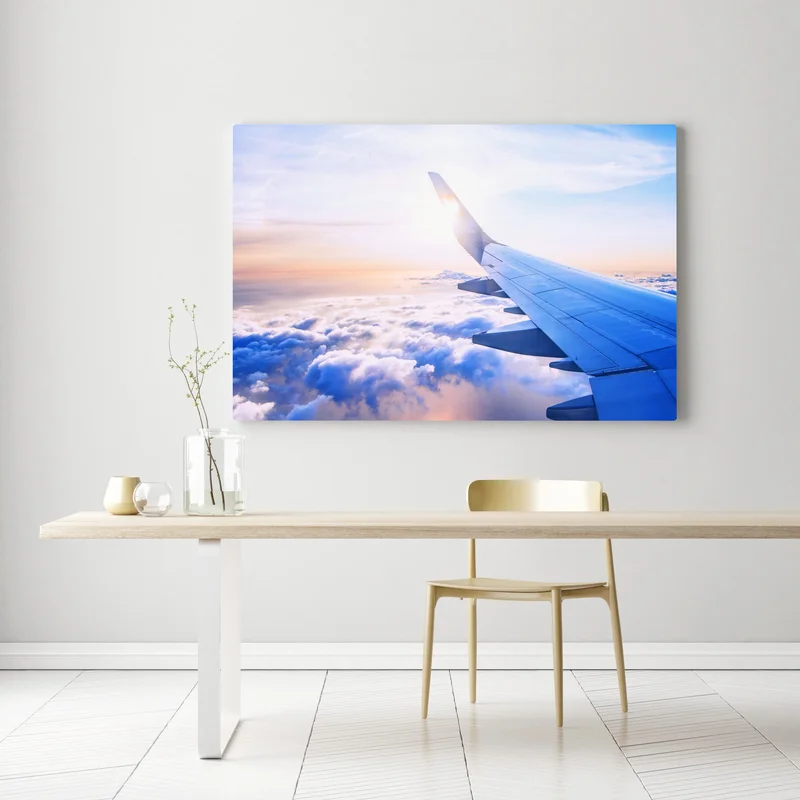 Leinwandbild über den wolken luftaufnahme Leinwandbild über den wolken luftaufnahme