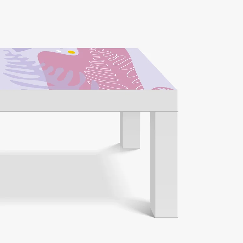 Tischaufkleber und Schreibtischaufkleber zarte pastell-botanische abstraktion Tischaufkleber und Schreibtischaufkleber zarte pastell-botanische abstraktion