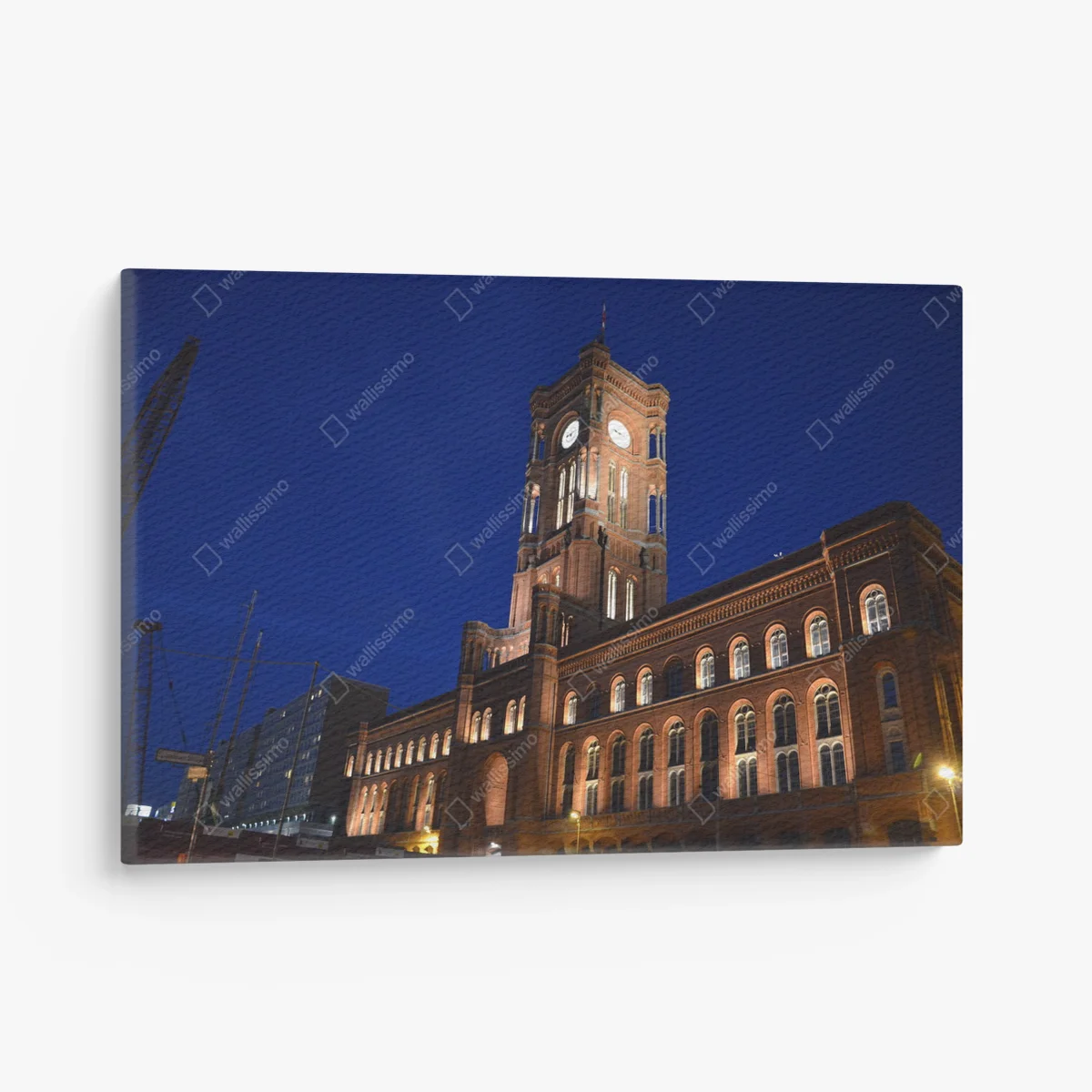 Leinwandbild berliner rathaus (rotes rathaus) Nachtaufnahme, deutschland ii • Leinwandbilder bei Wallnifity® Leinwandbild berliner rathaus (rotes rathaus) Nachtaufnahme, deutschland ii • Leinwandbilder bei Wallnifity®