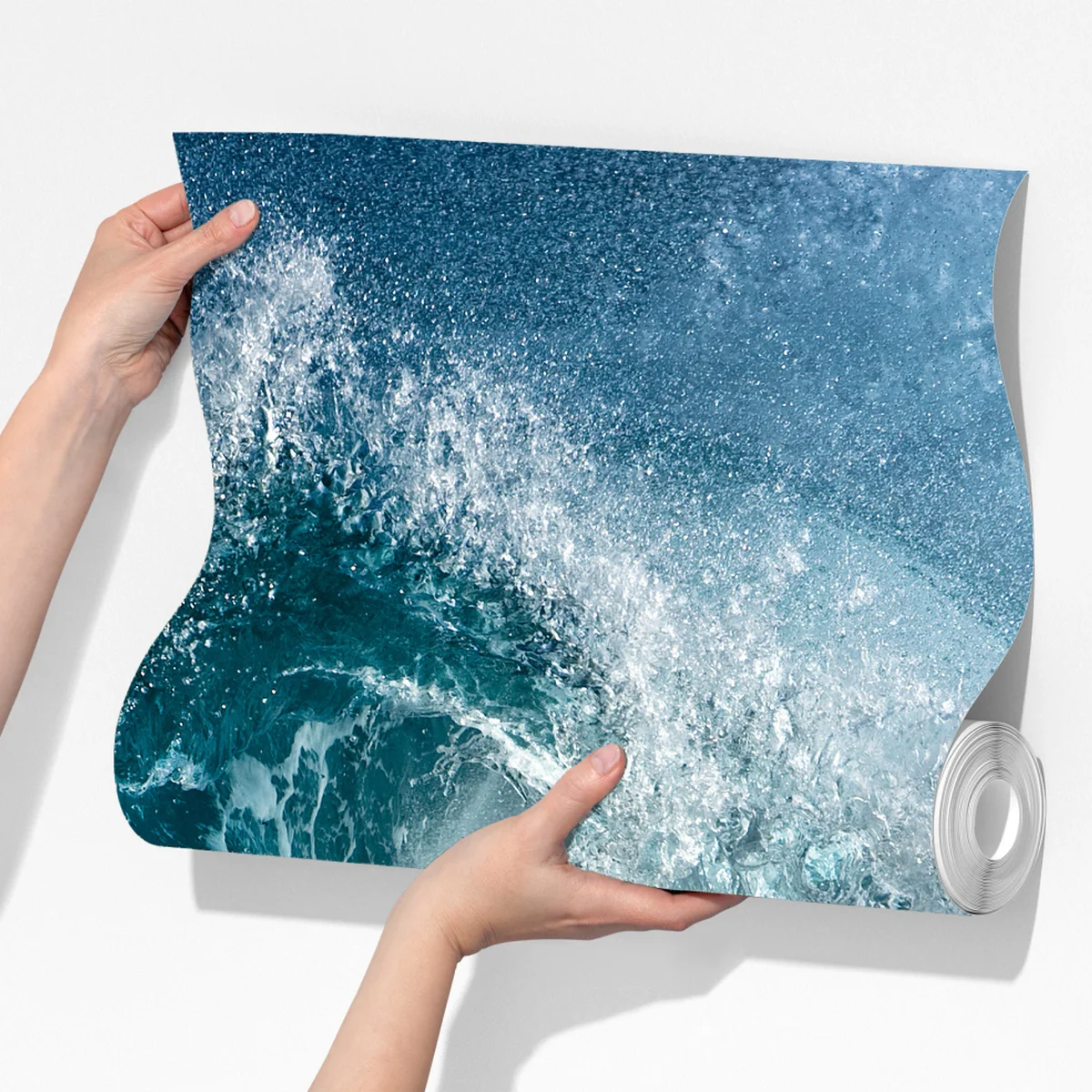 Fototapeta turkusowa fala oceanu w ruchu Fototapeta turkusowa fala oceanu w ruchu