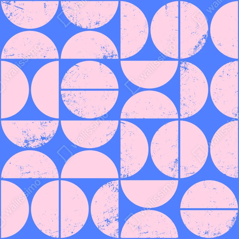 Fototapeta pastelowy geometryczny wzór z kołami Fototapeta pastelowy geometryczny wzór z kołami