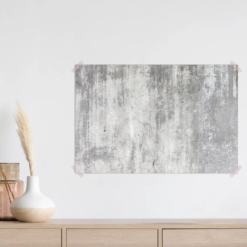 Poster rohe betonwand textur Poster rohe betonwand textur