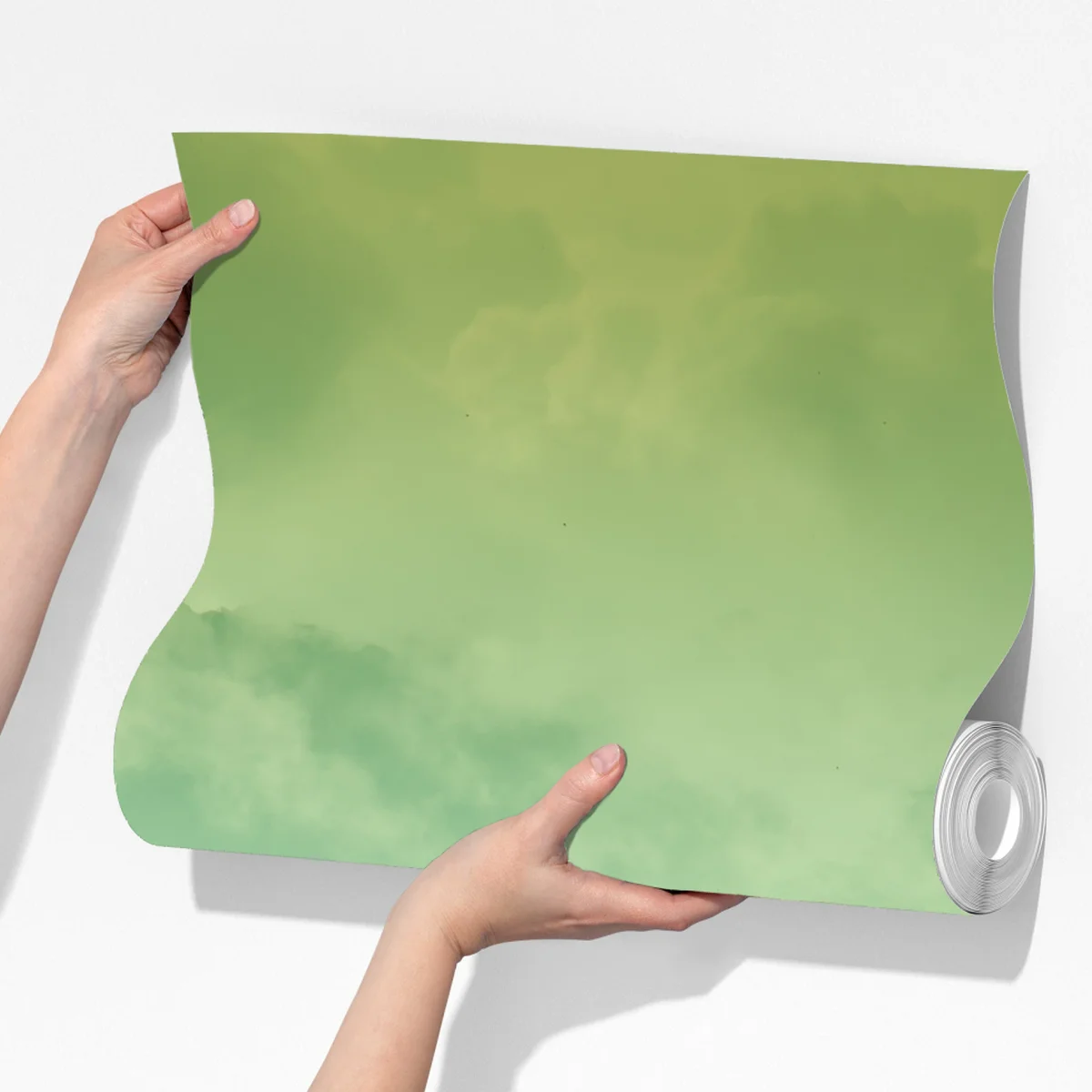 Fototapete neblige tropische dschungellandschaft Fototapete neblige tropische dschungellandschaft