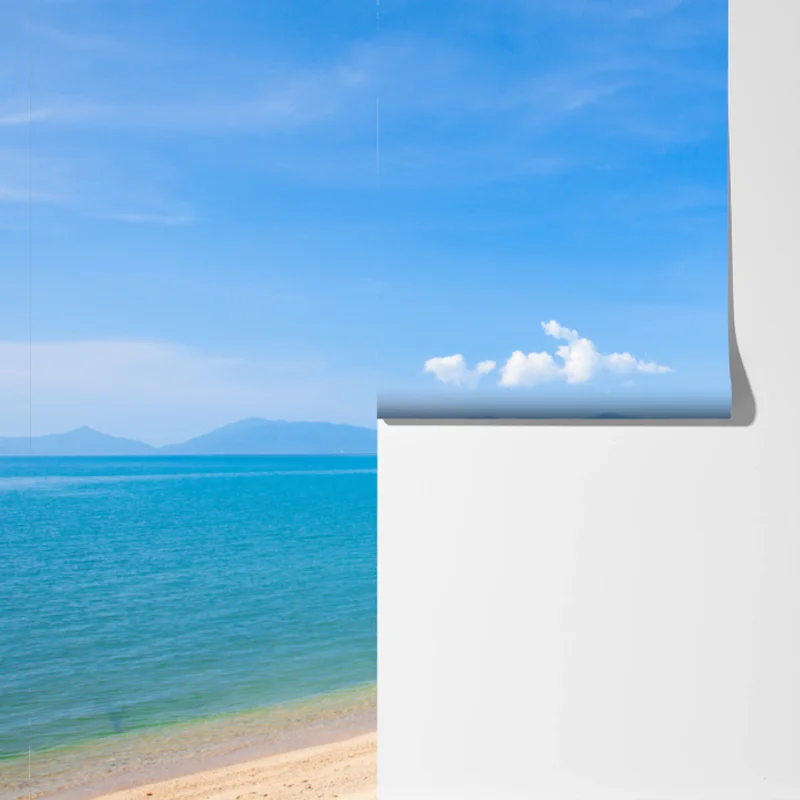 Fototapeta tropikalna plaża z palmami Fototapeta tropikalna plaża z palmami