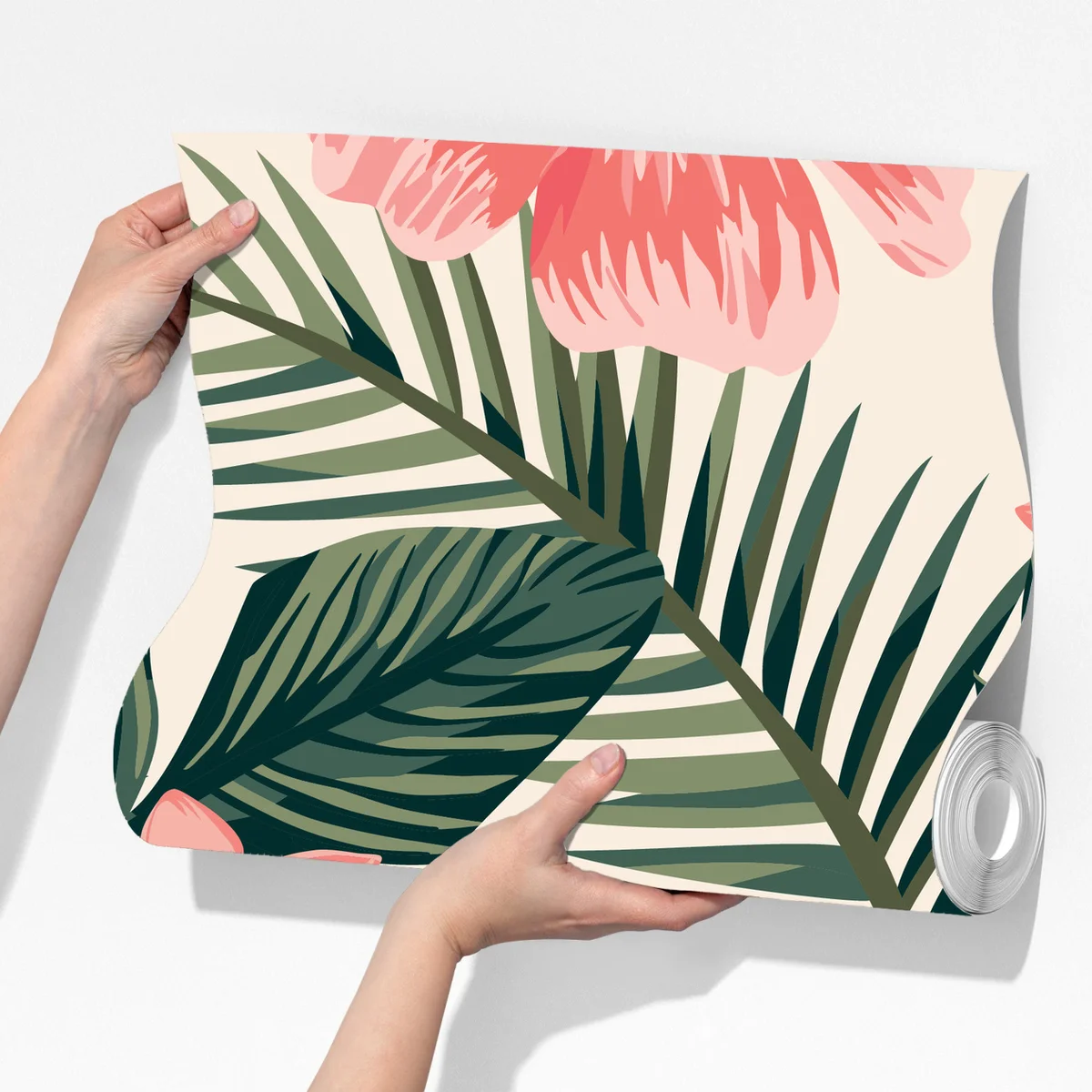 Fototapeta tropikalny wzór hibiskusa Fototapeta tropikalny wzór hibiskusa