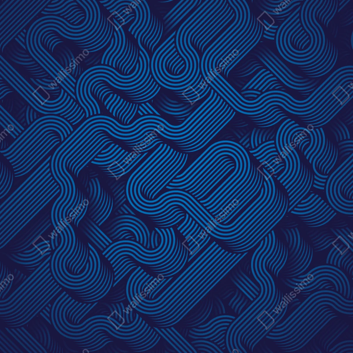 Kühlschrankaufkleber tiefblaues abstraktes linienmuster Kühlschrankaufkleber tiefblaues abstraktes linienmuster