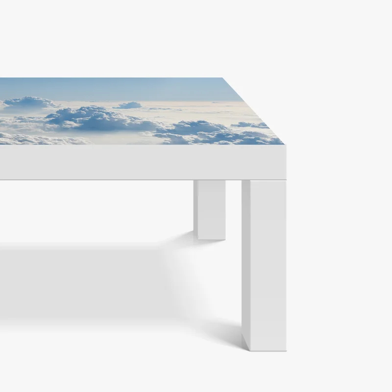 Tischaufkleber und Schreibtischaufkleber luftige wolkenlandschaft im soften blau • Tischaufkleber bei Wallnifity® Tischaufkleber und Schreibtischaufkleber luftige wolkenlandschaft im soften blau • Tischaufkleber bei Wallnifity®