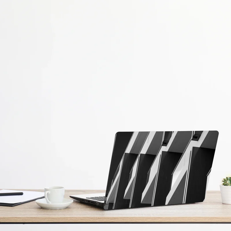 Laptop-Aufkleber geometrischer rhythmus der balkone Laptop-Aufkleber geometrischer rhythmus der balkone