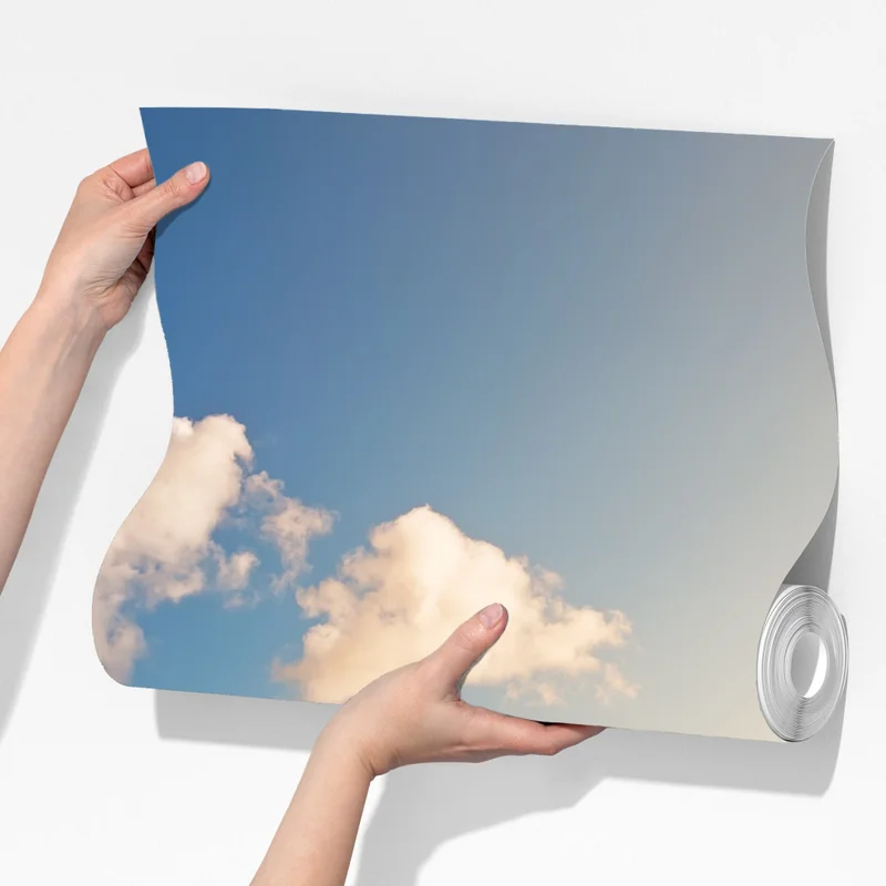 Fototapeta tropikalny zachód słońca na plaży z sylwetkami palm Fototapeta tropikalny zachód słońca na plaży z sylwetkami palm