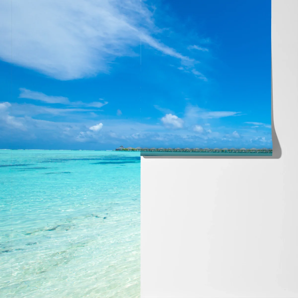 Fototapeta tropikalna plaża na Malediwach Fototapeta tropikalna plaża na Malediwach