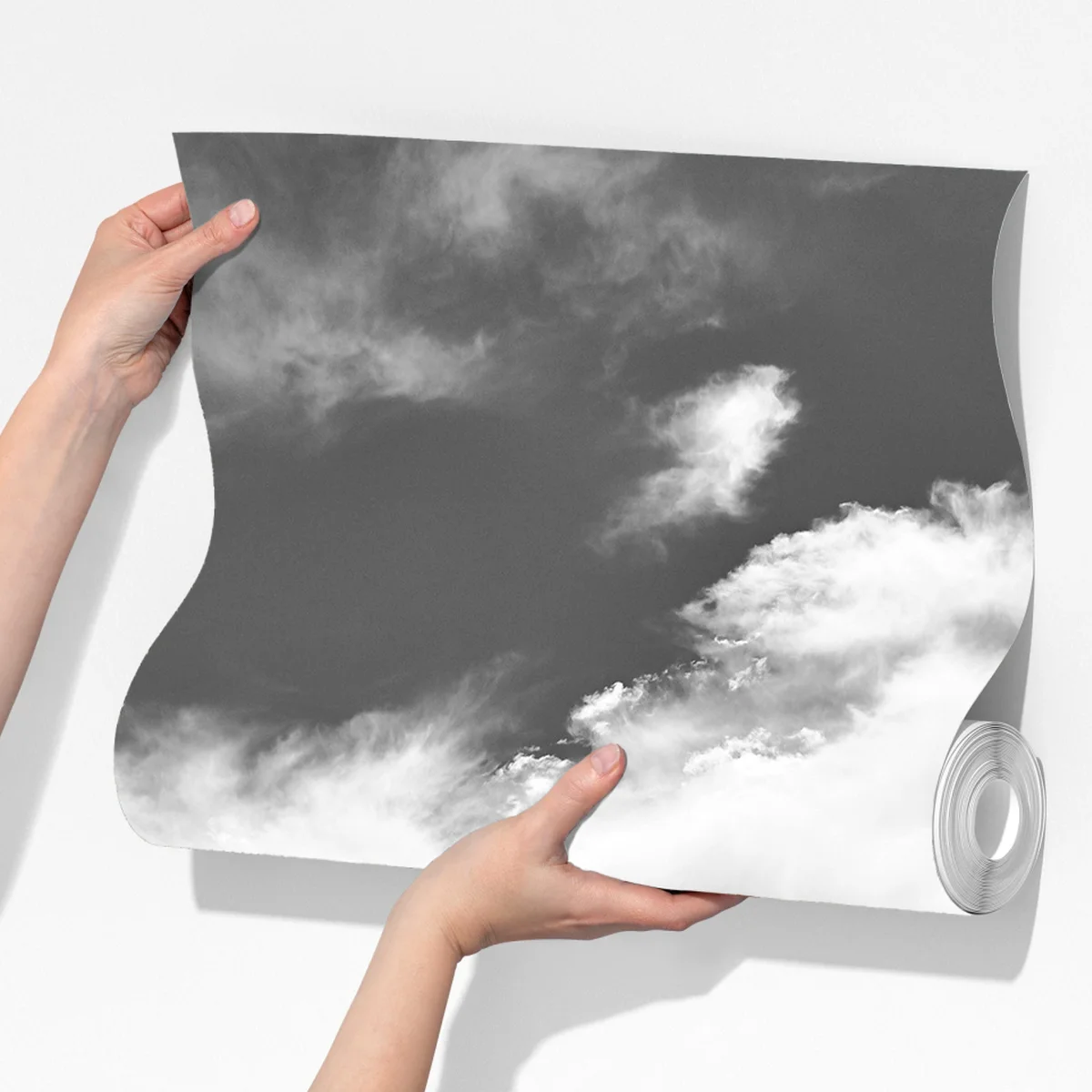 Fototapeta Dolina Śmierci otwarta droga w czerni i bieli Fototapeta Dolina Śmierci otwarta droga w czerni i bieli