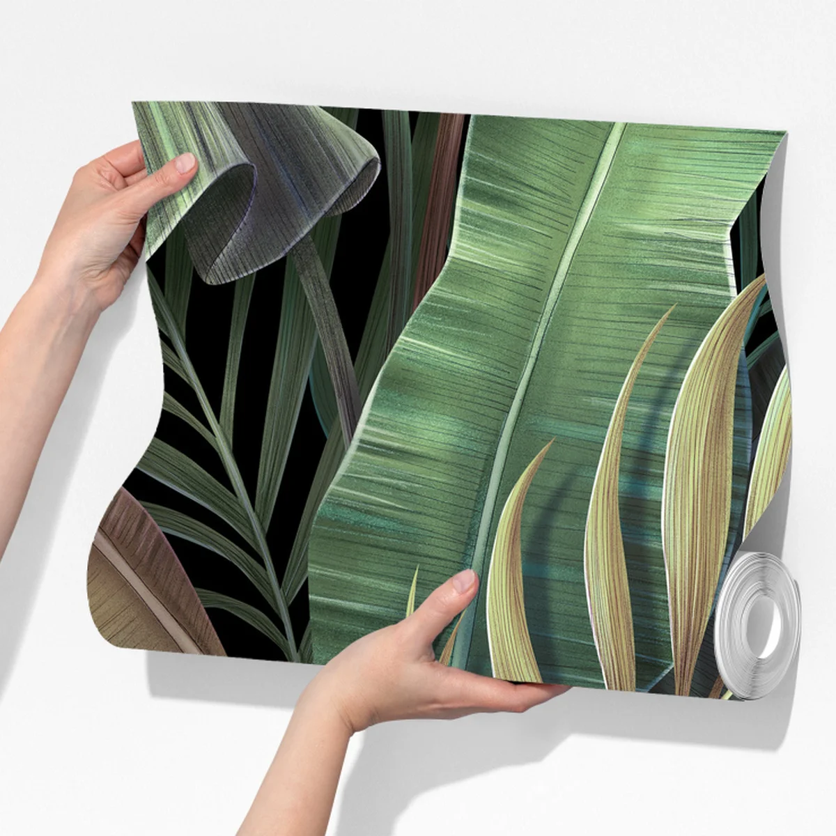 Fototapete tropisches blättermuster Fototapete tropisches blättermuster