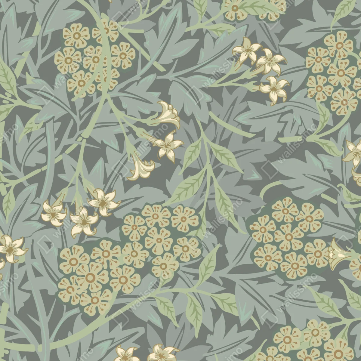 Laptop-Aufkleber vintage botanisches blumenmuster Laptop-Aufkleber vintage botanisches blumenmuster