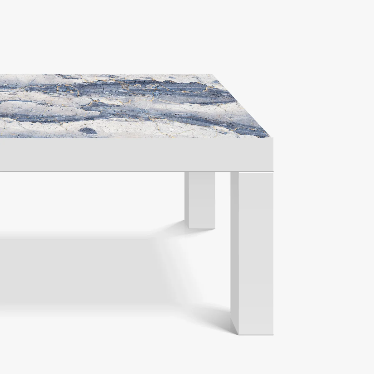 Tischaufkleber und Schreibtischaufkleber blauer marmor mit goldenen adern Tischaufkleber und Schreibtischaufkleber blauer marmor mit goldenen adern